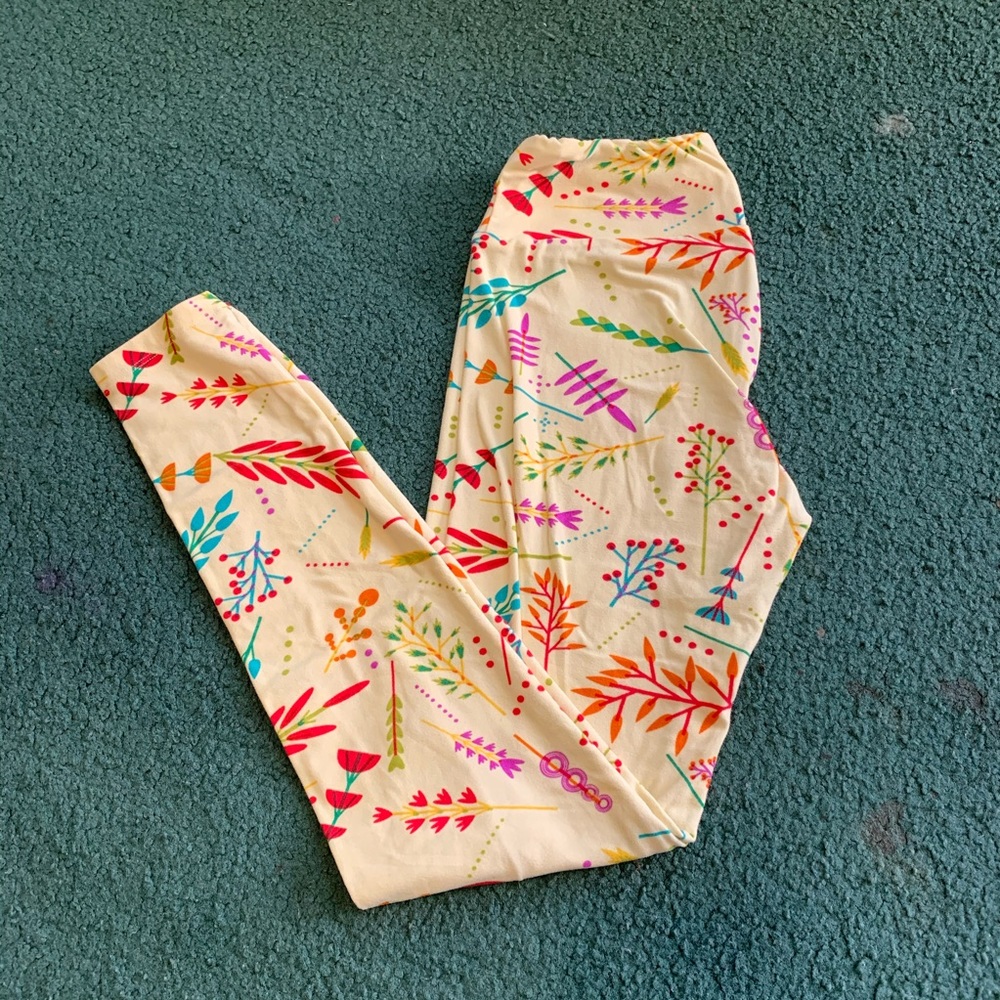 LuLaRoe floral leggings